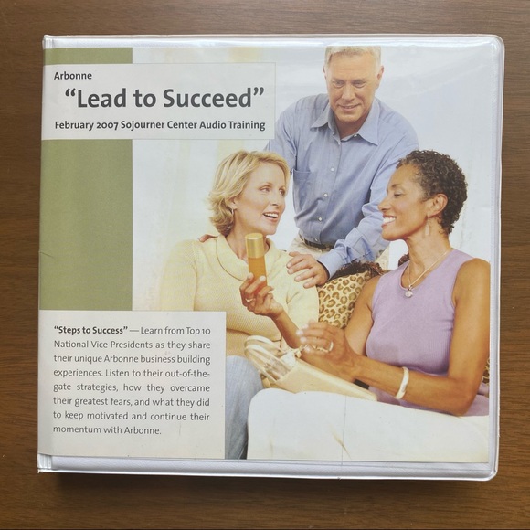 Arbonne “Lead to Succeed” 2007 Training CD Set - Picture 1 of 8